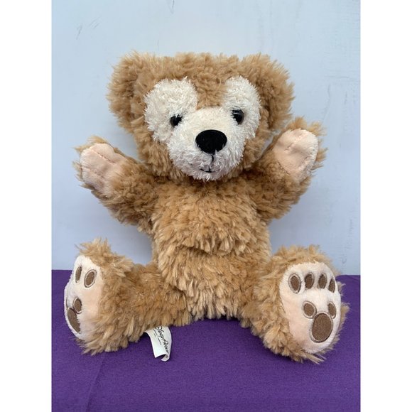Disney Parks Duffy the Disney Brown Tan Bear Hidden Mickey Puppet 8 Inch - Picture 1 of 13